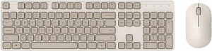 Клавиатура + мышь беспроводные Wireless Keyboard and Mouse Set 2 (WXJS02YM) - белый 