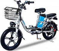 Электровелосипед Minako V8 ECO 15ah - серебристый 