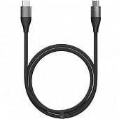 Кабель Dual Type-C Braided Data Cable 6A 1m BHR7945CN (XMAC1CSY) - Dark Gray 
